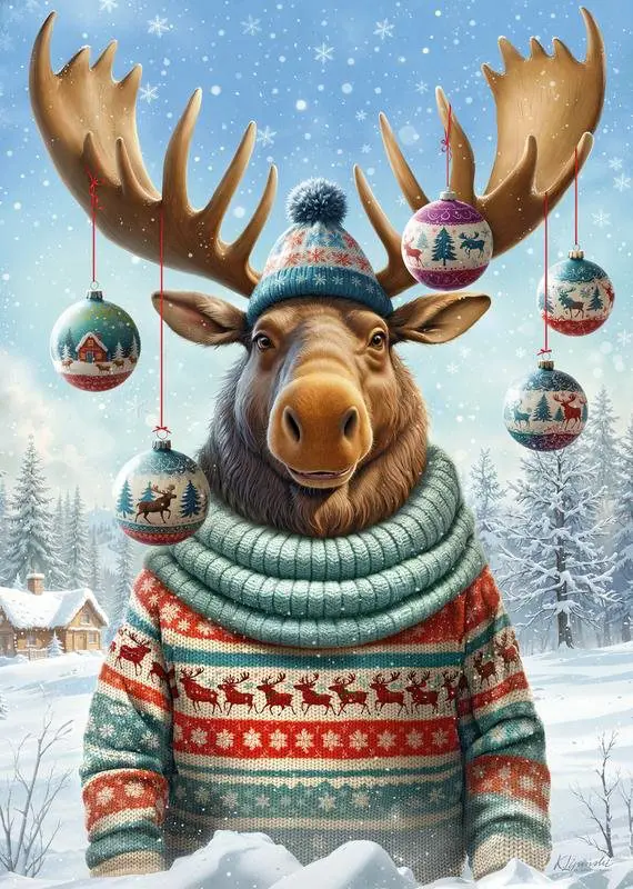 Puzzle Moose Be Love