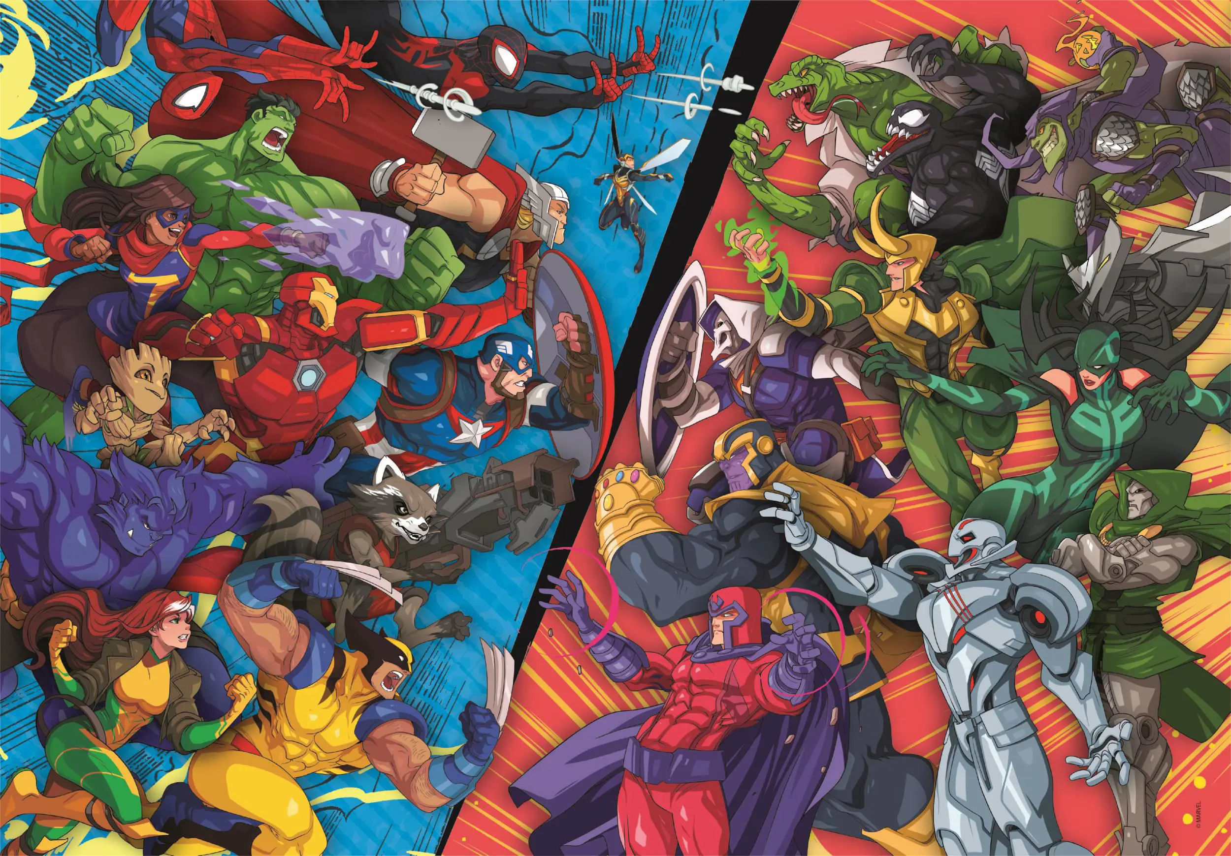 Puzzle Marvel