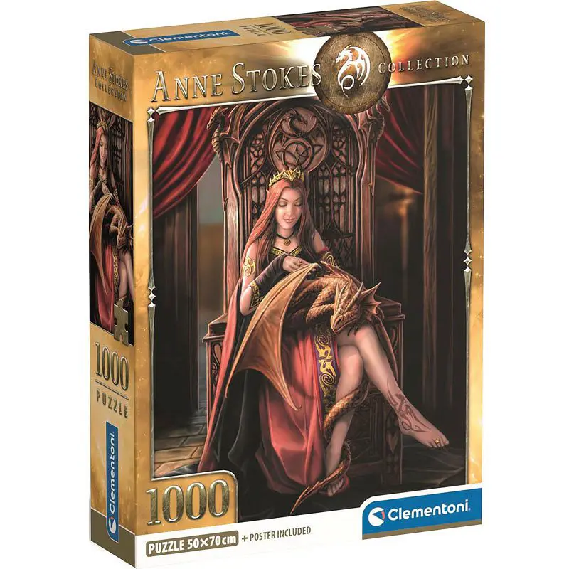 Puzzle Anne Stokes :  Amis pour toujours