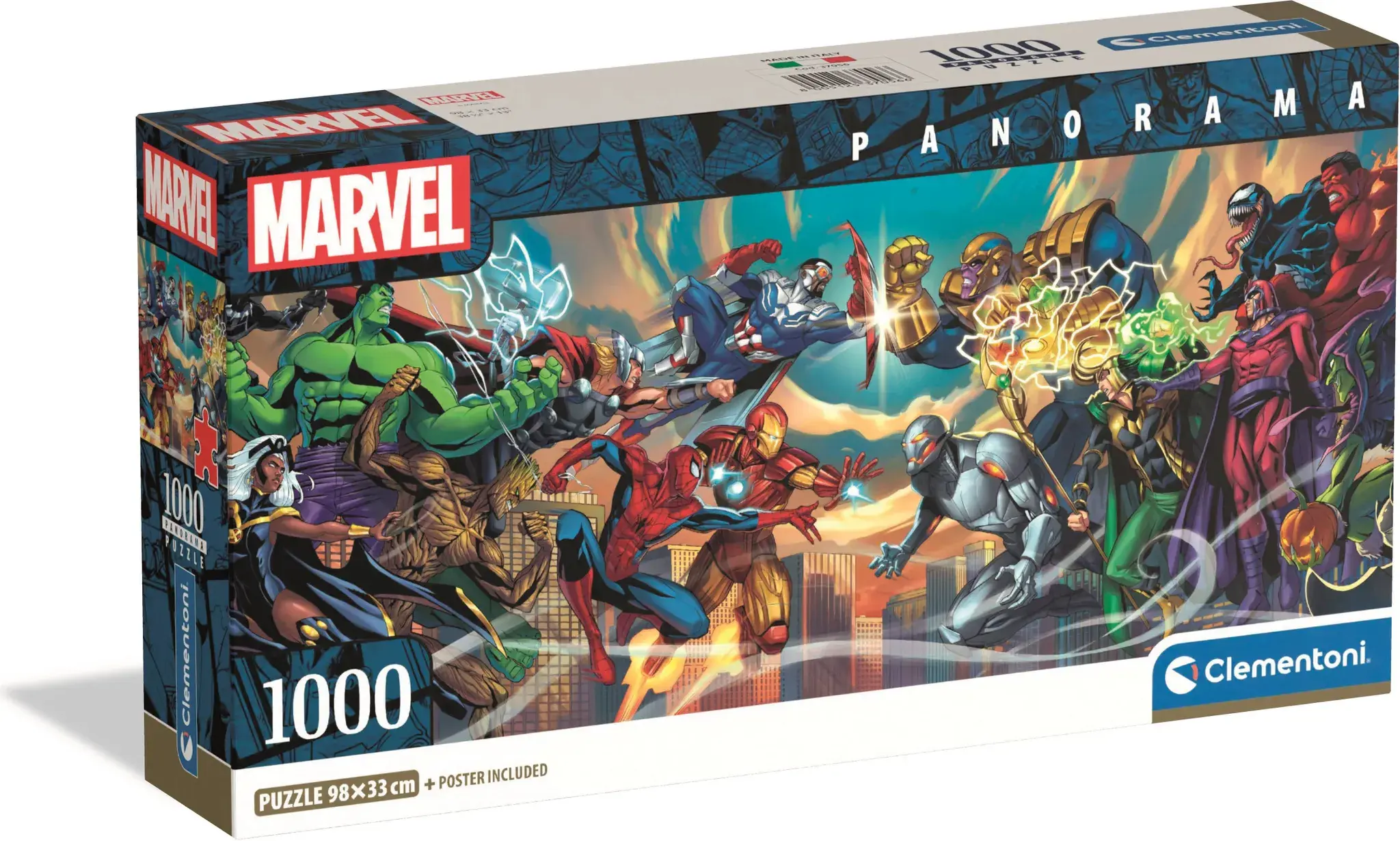 Puzzle Marvel Heroes vs Villains panorama