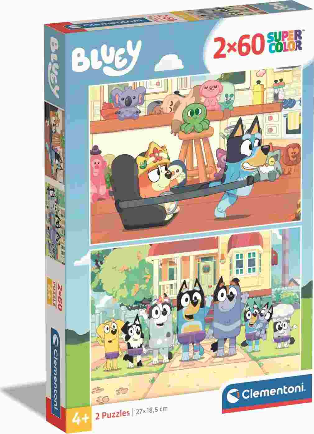 Puzzle 2x60 Bluey