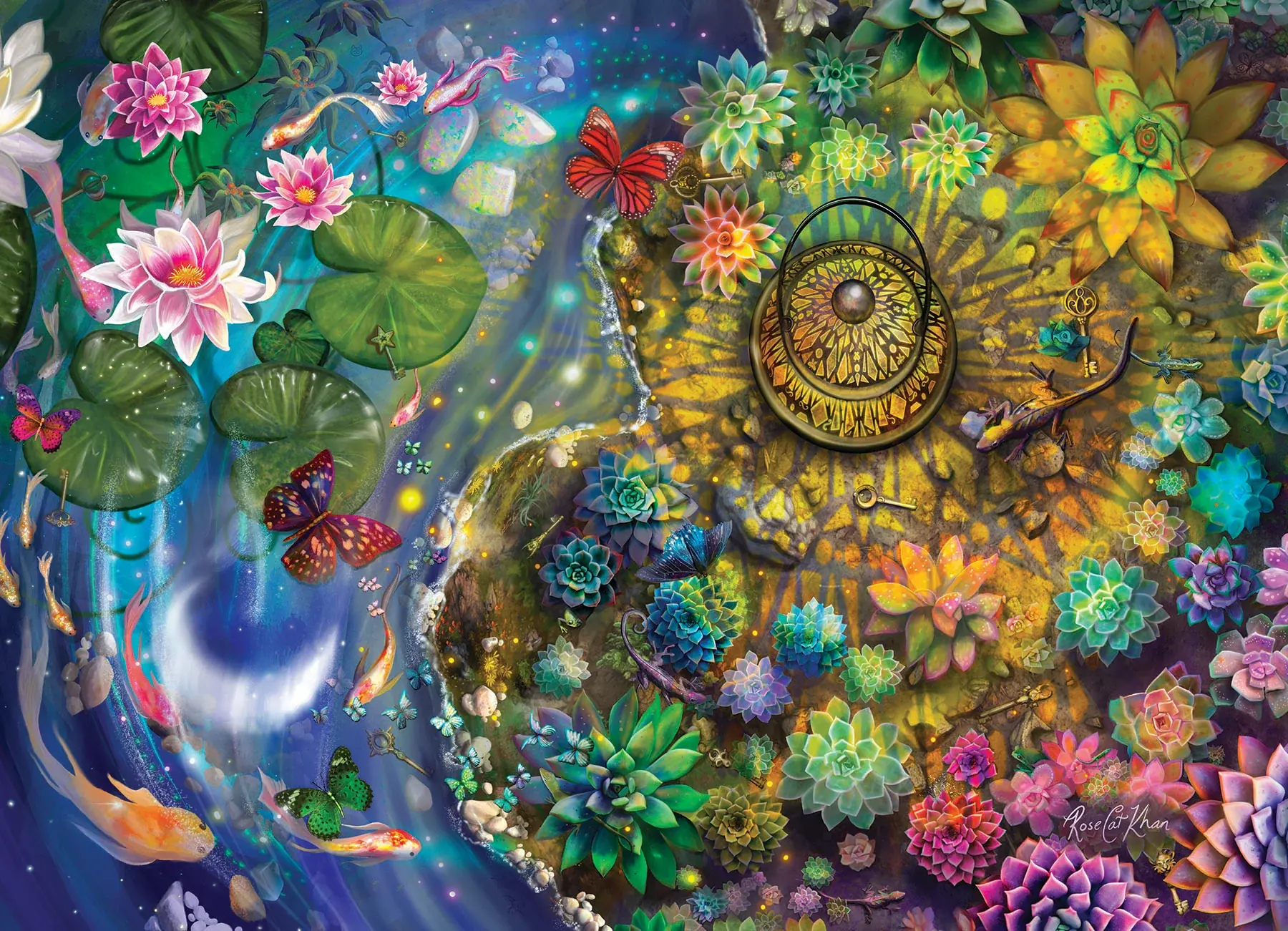 Puzzle Svetlo lampáša