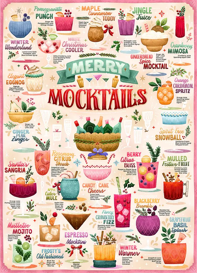 Puzzle Merry Mocktails