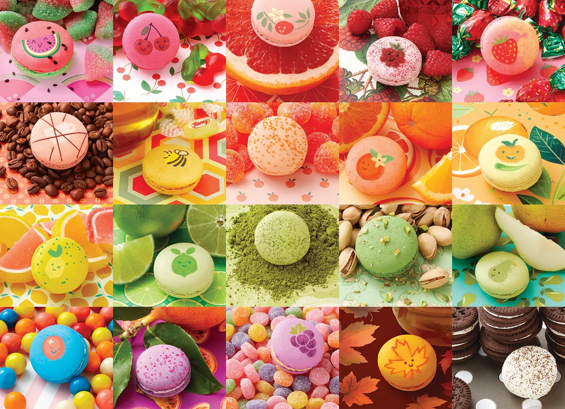 Puzzle Nom Nom Macarons
