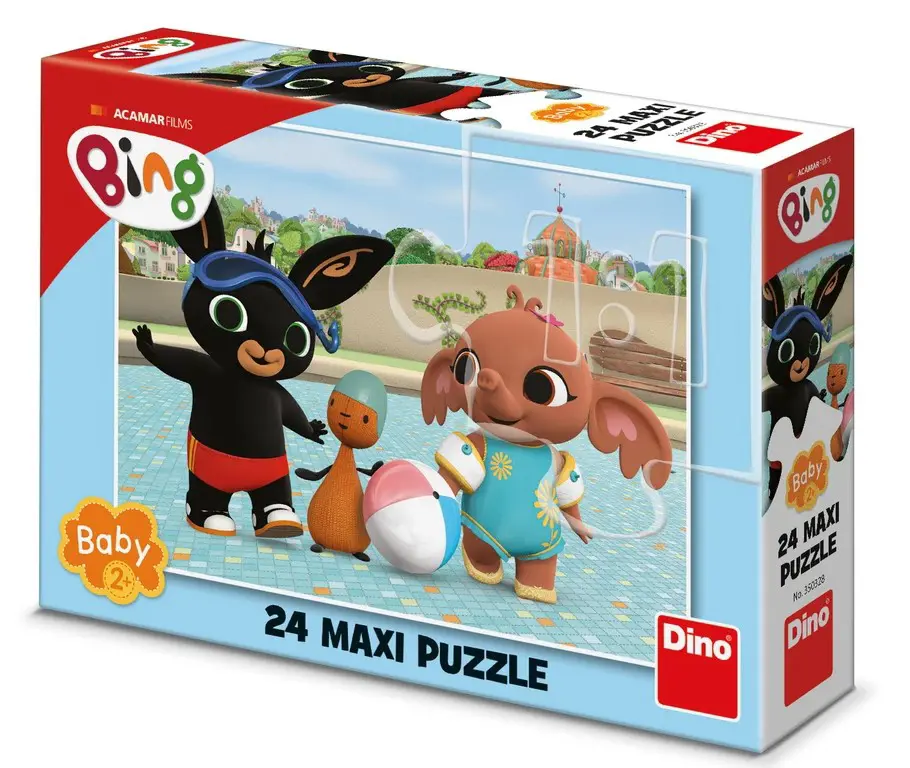 Puzzle Bing ob bazenu 24 maxi