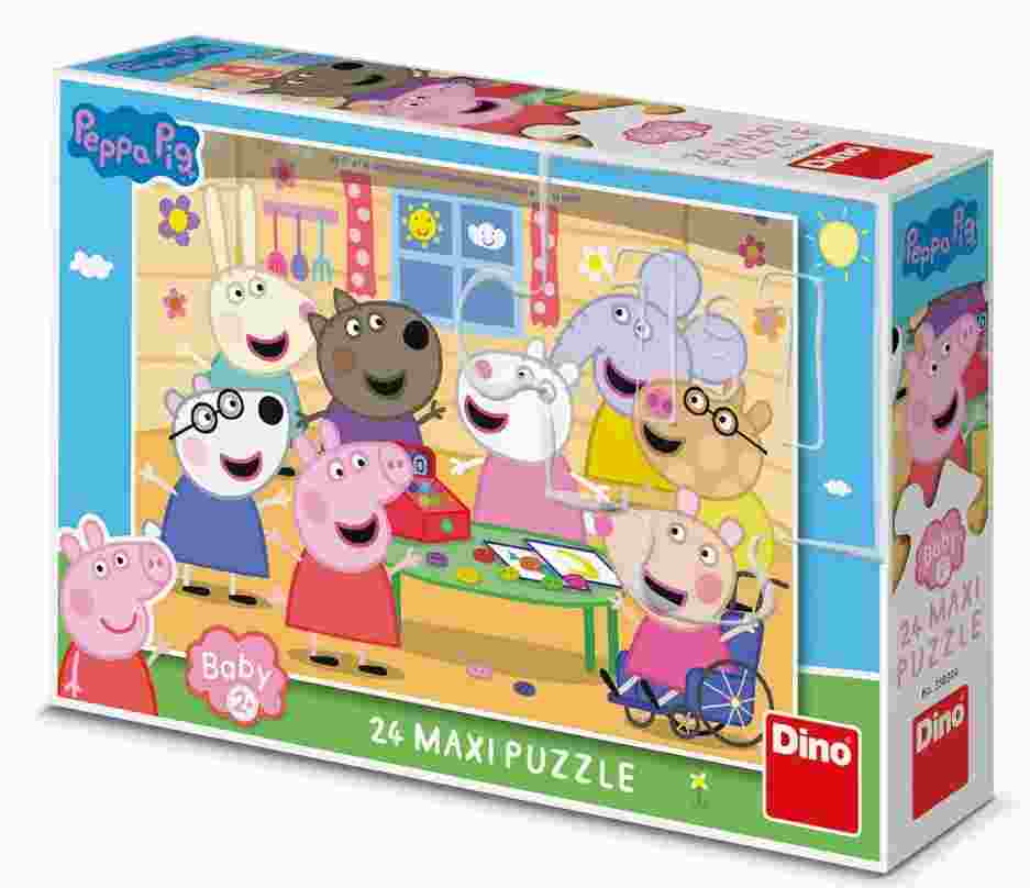 Puzzle Peppa Pig: Butik