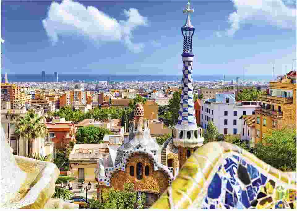 Puzzle Park Güell, Barcelona