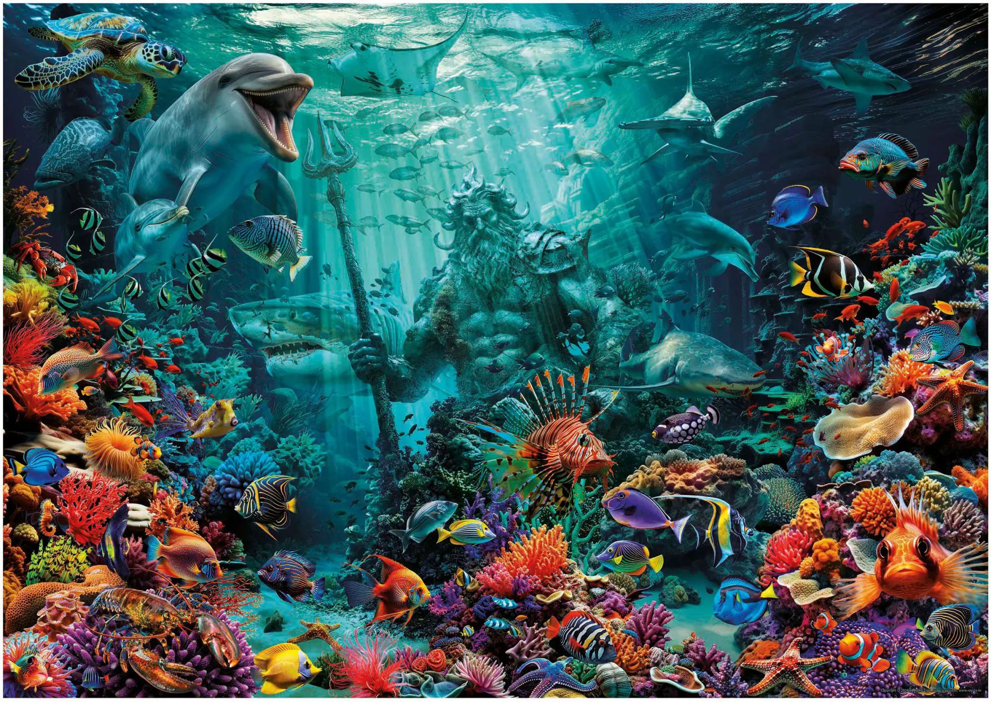 Puzzle Coral Reef Poseidon
