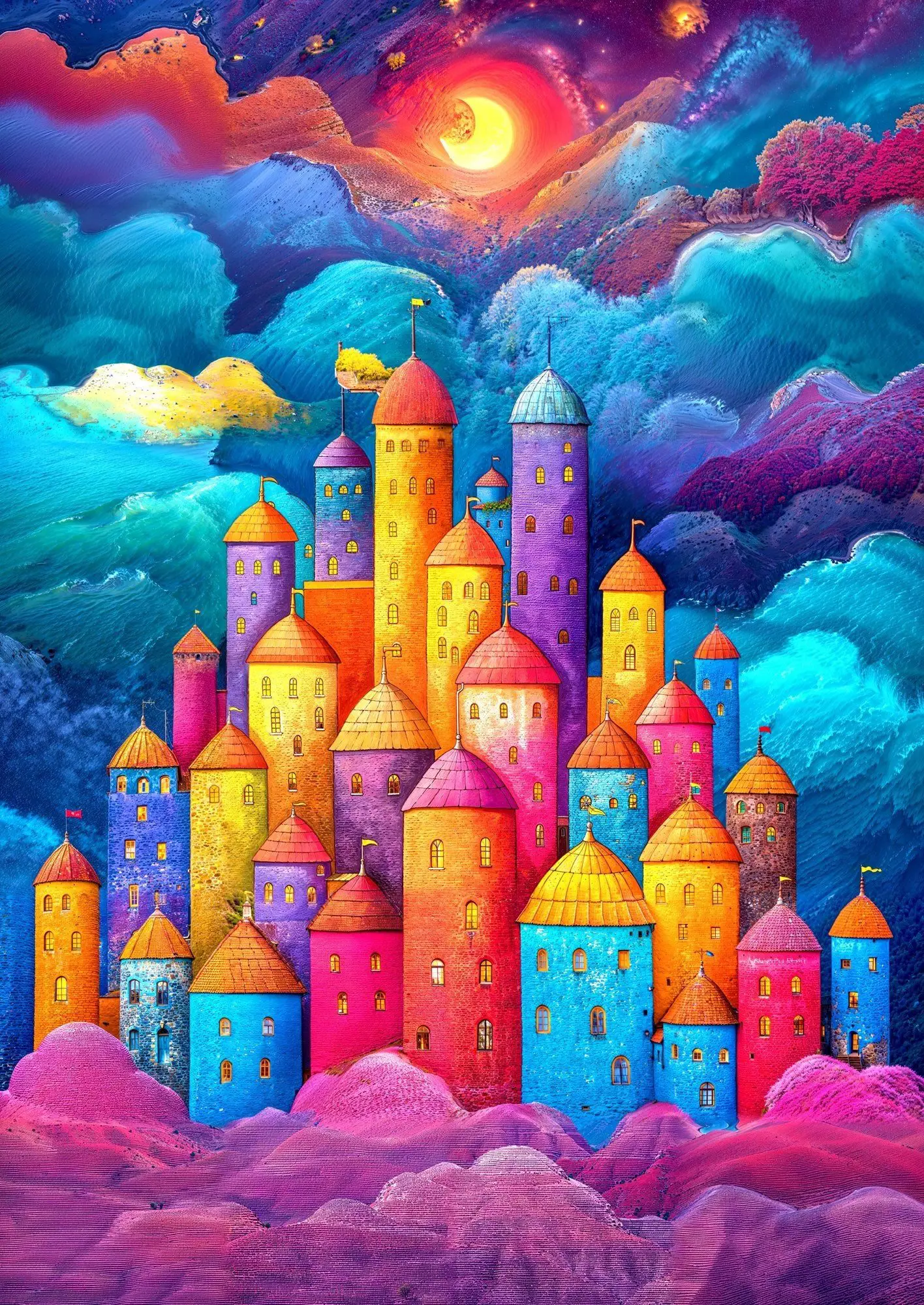 Puzzle Cloud Fortress