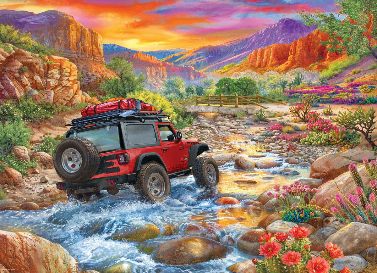 Puzzle Rocky Ride