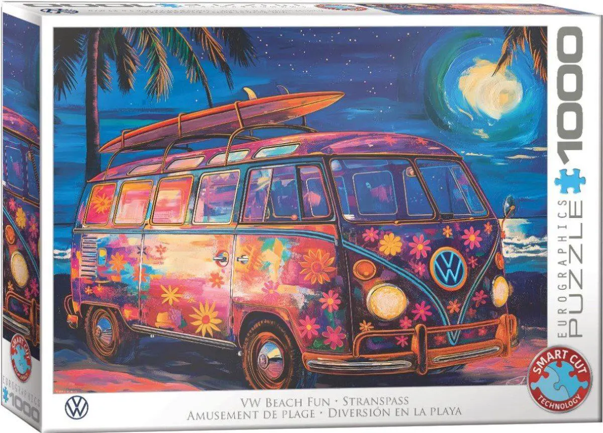 Puzzle Plážová zábava VW