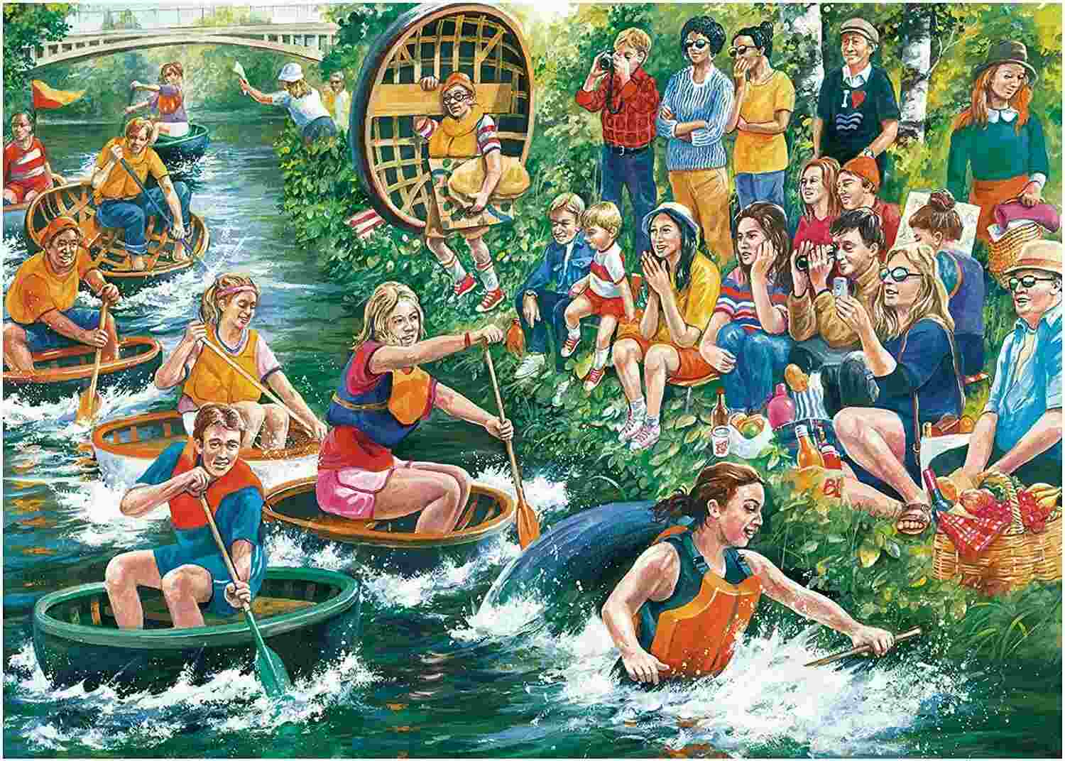 Puzzle Coracle Regatta