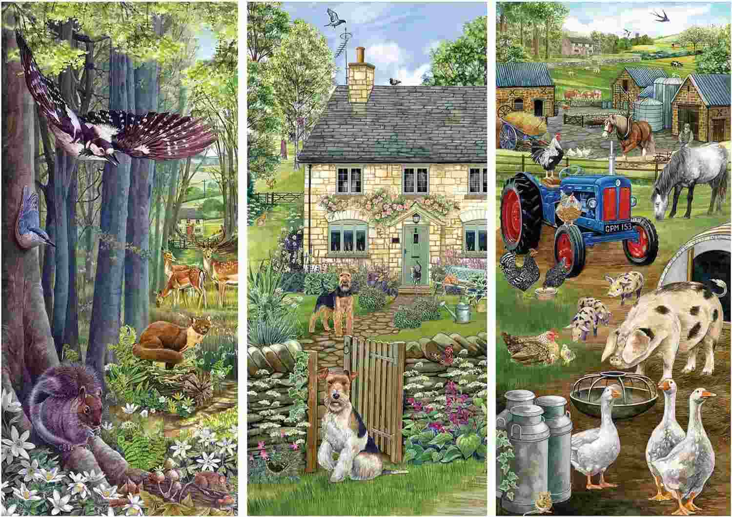 Puzzle Woodland Farm