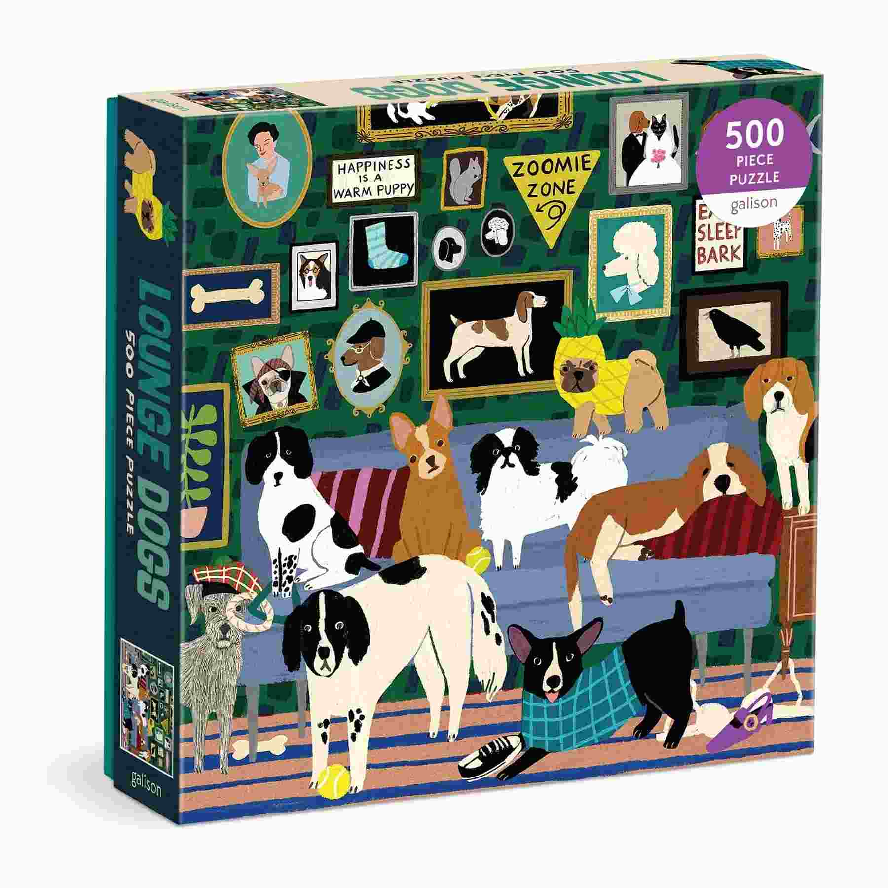 Puzzle Lounge Dogs