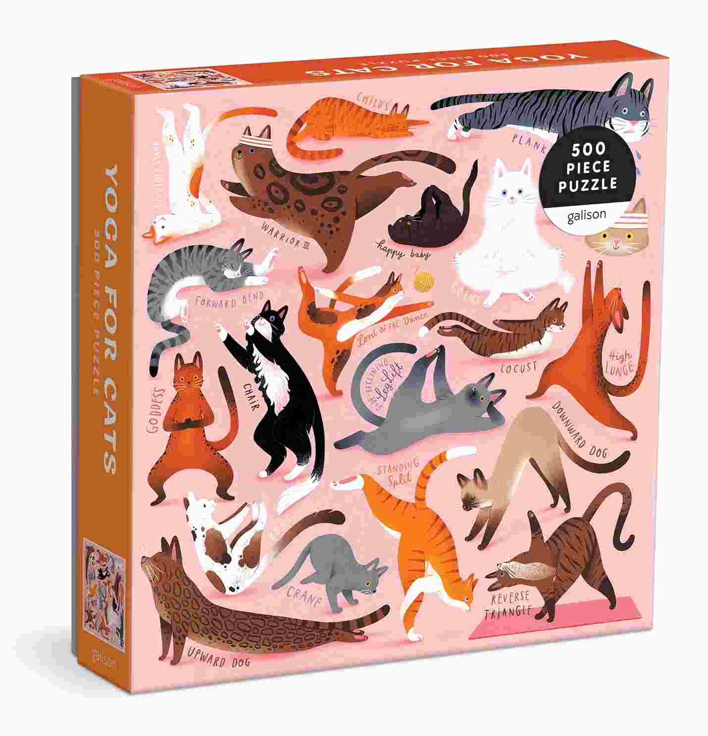 Puzzle Joga pre mačky