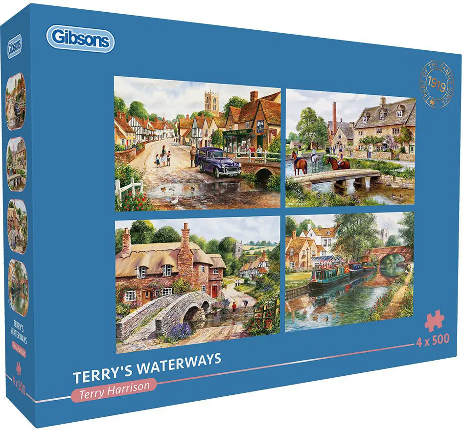 Puzzle 4x500 Terry's Waterways