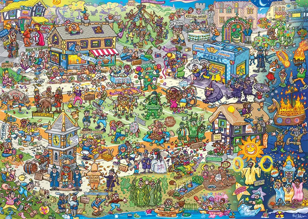 Puzzle Barmy Británia