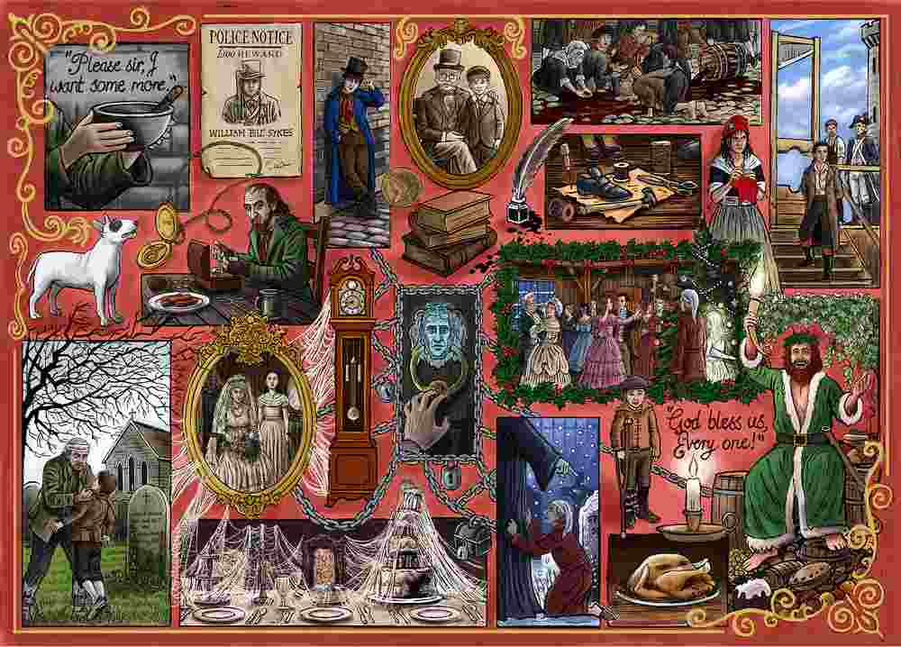 Puzzle Buchclub: Charles Dickens