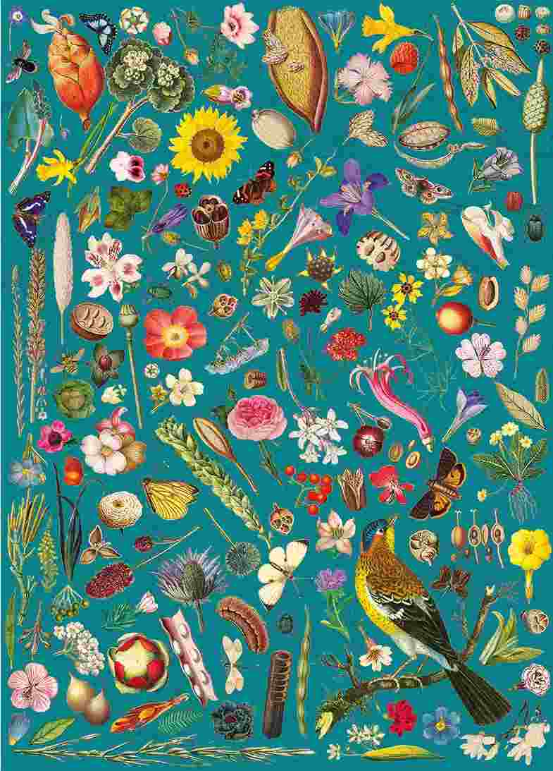 Puzzle Floral Fantasy