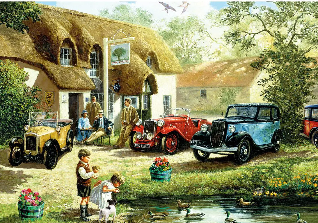 Puzzle Feeding the Ducks