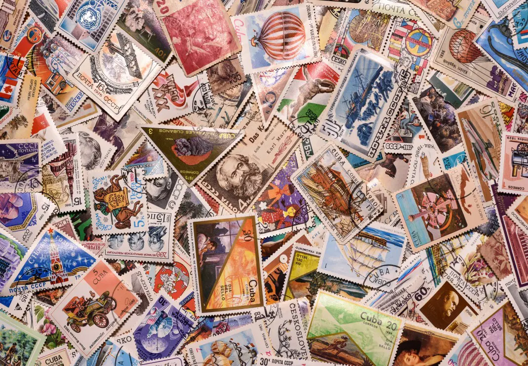 Puzzle Moje sbírka známek