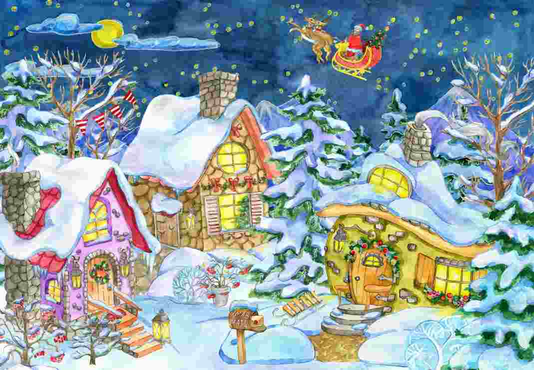 Puzzle Santa's Trail