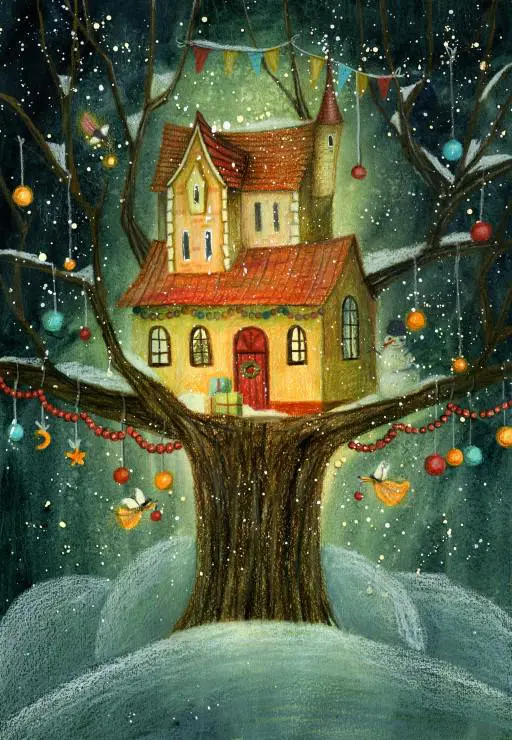 Puzzle The Perched House