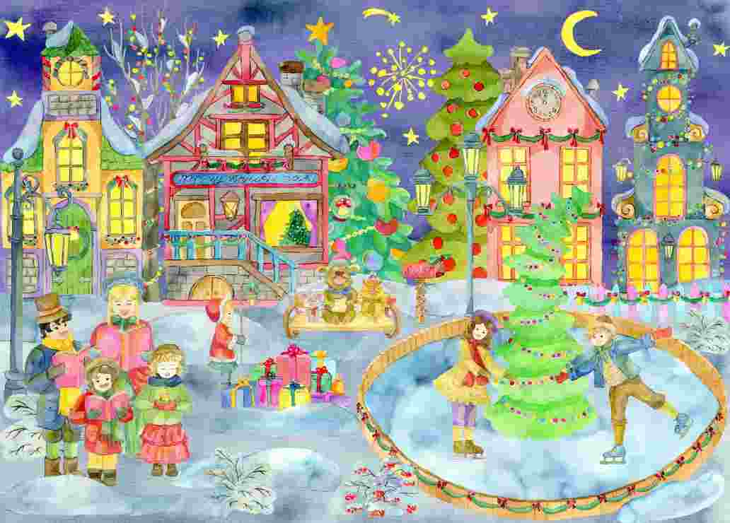 Puzzle Čakanie na Vianoce