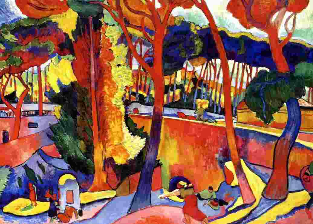 Puzzle André Derain: Most preko rijeke Riou