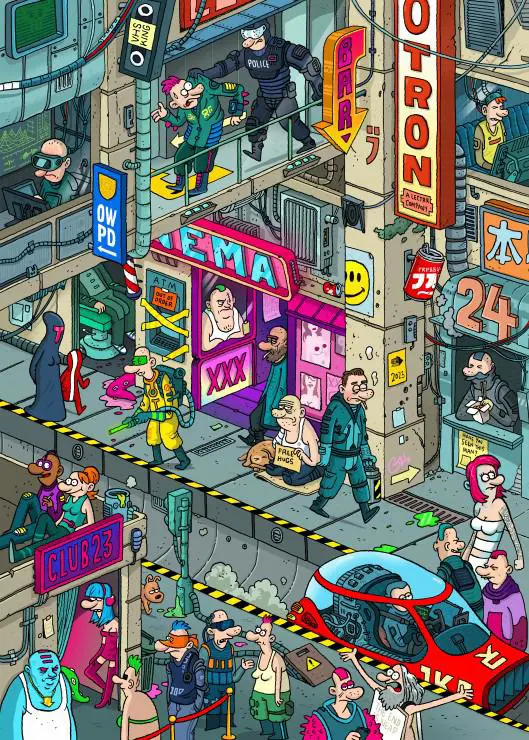 Puzzle Cyberpunk