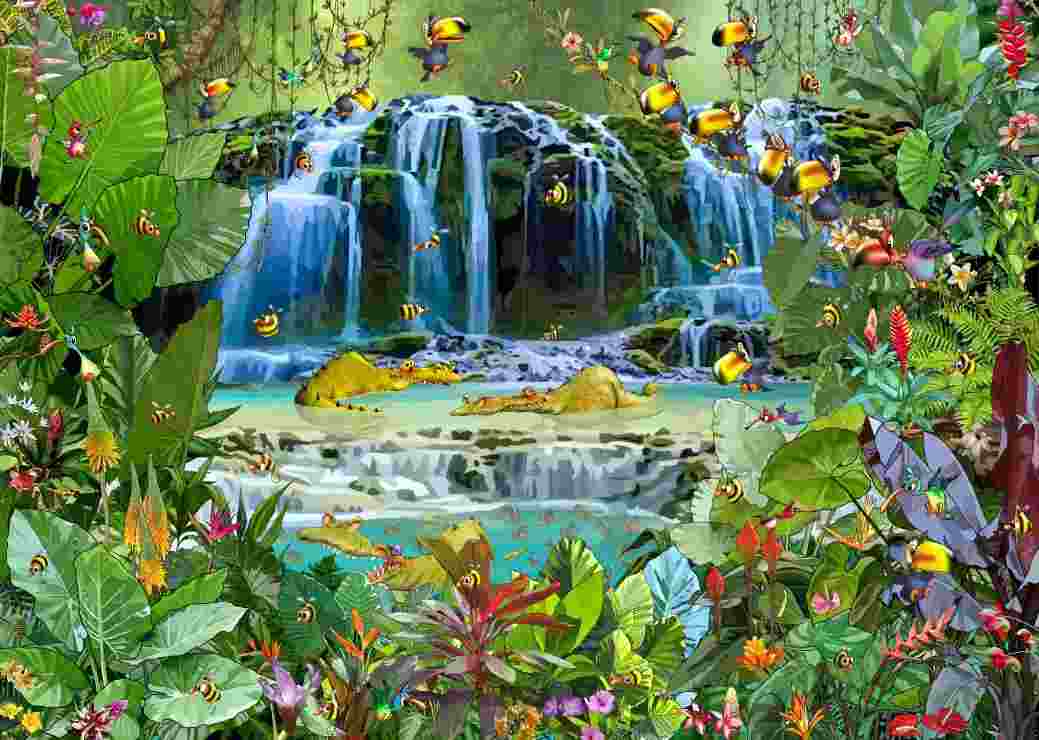 Puzzle Ruyer: Waterfall