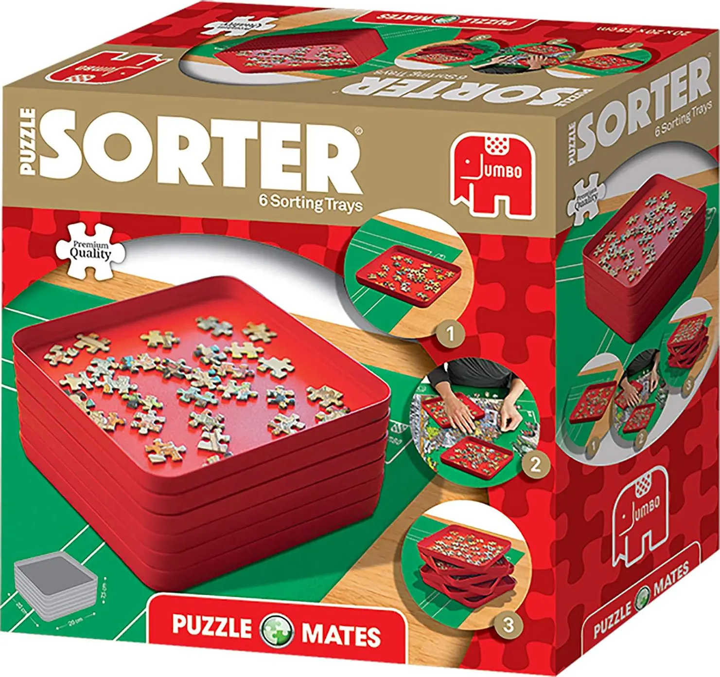 Puzzle Puzzle tridiče značky JUMBO