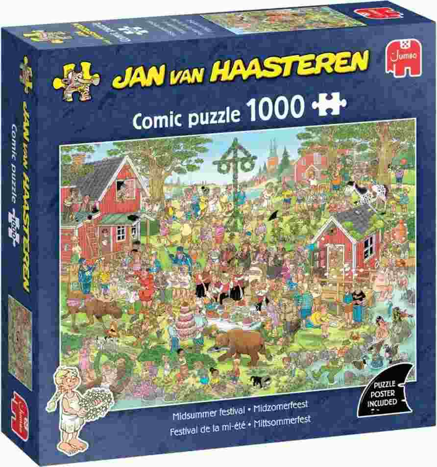 Puzzle Jan Van Haasteren: Svätojánsky festival