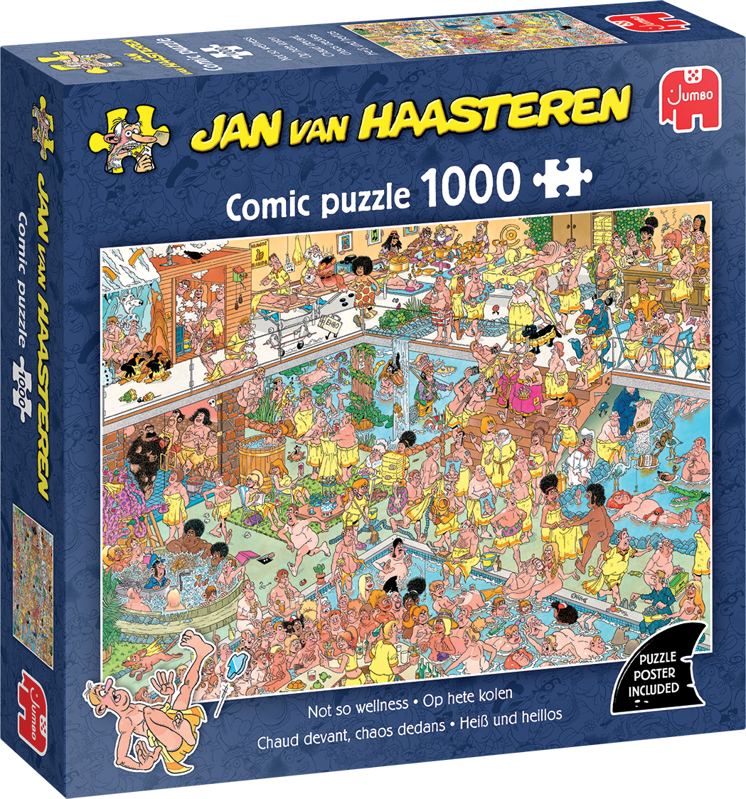 Puzzle Jan Van Haasteren: Nie je to tak Wellness