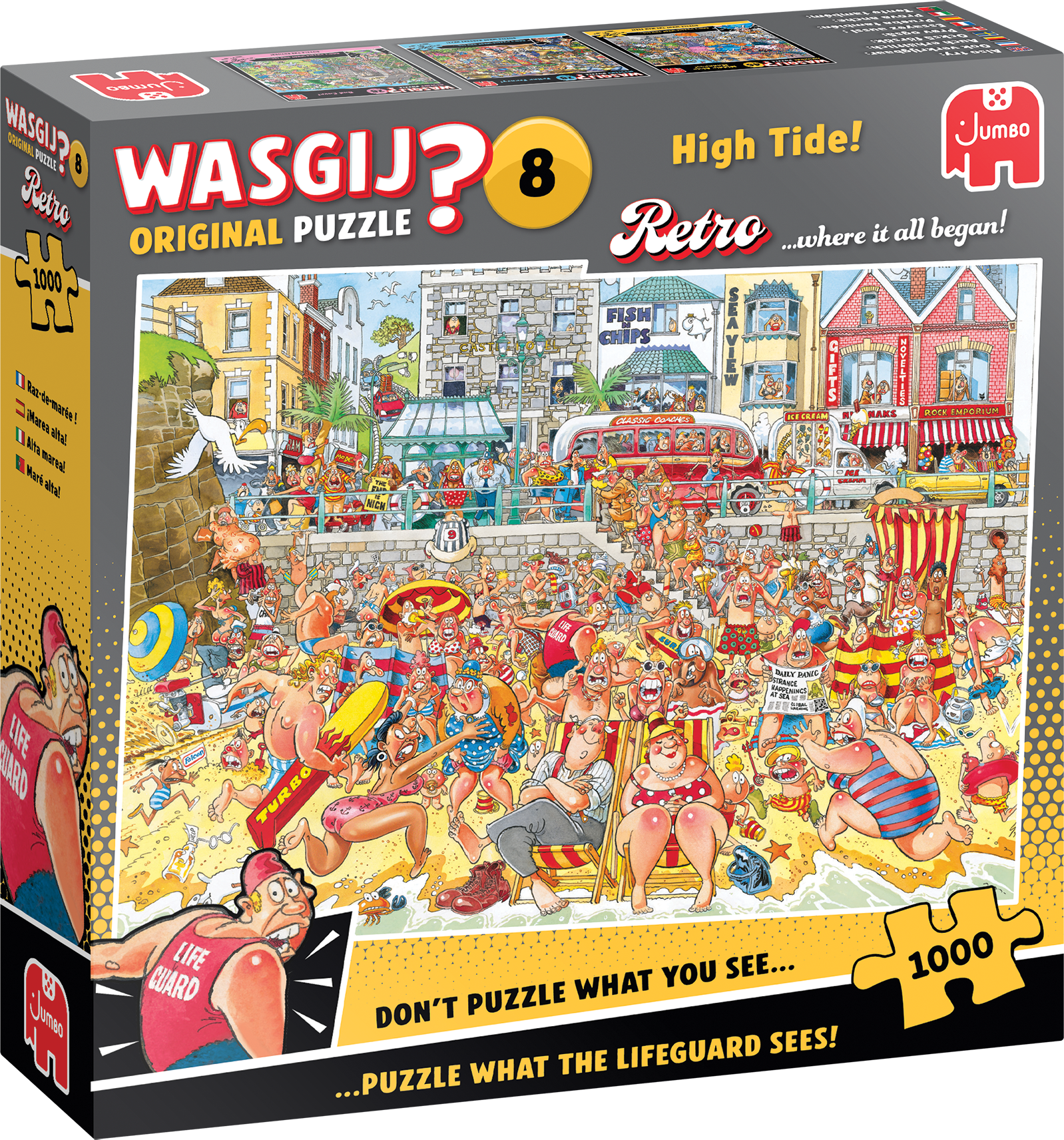 Puzzle Wasgij: Maree mare