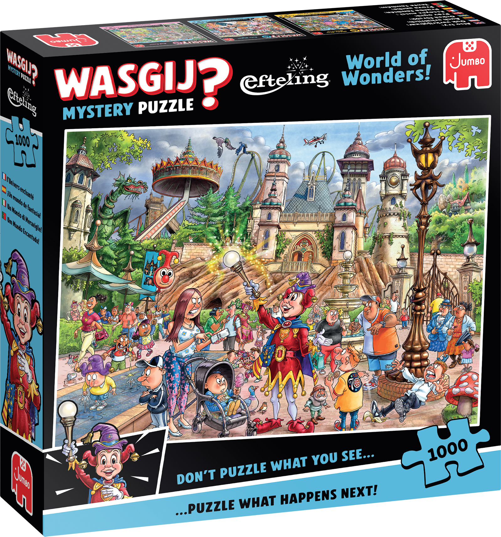 Puzzle Wasgij Mystery Efteling: Efteling: Svet zázrakov!