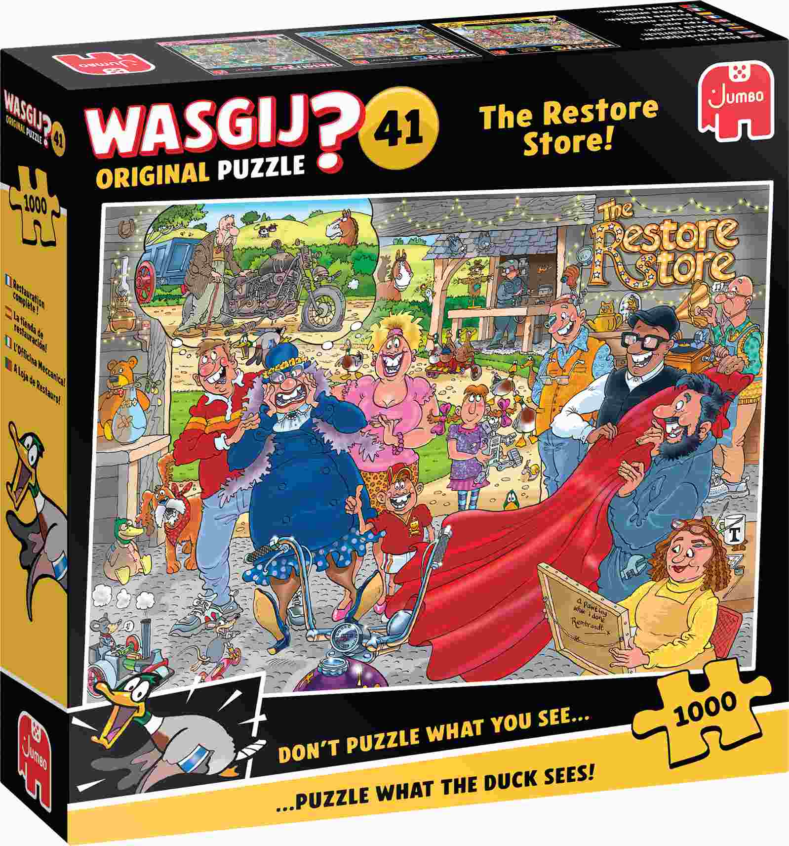 Puzzle Wasgij: Original 41 - The Restore Store!