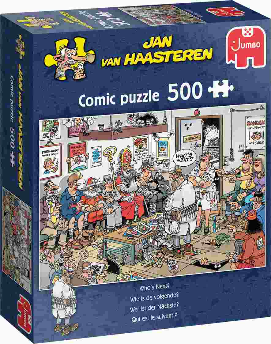 Puzzle Jan Van Haasteren: Kto je ďalší?