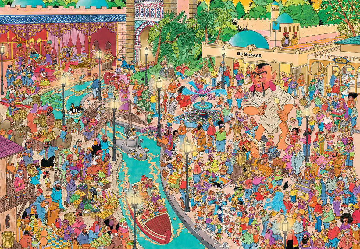 Puzzle Jan Van Haasteren: Efteling Fata Morgana