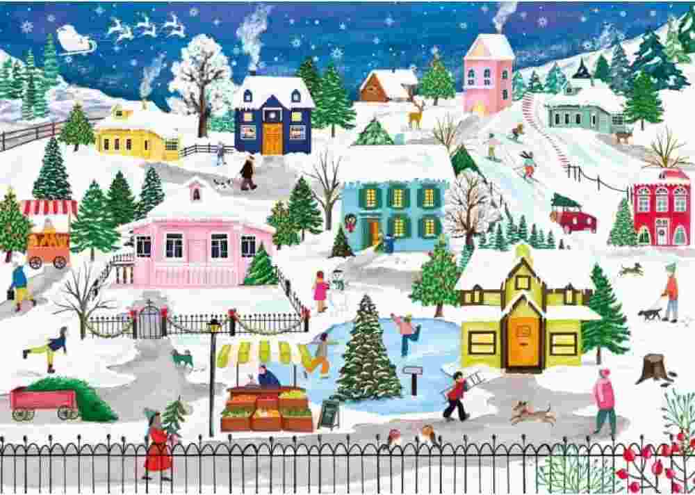 Puzzle Snow City
