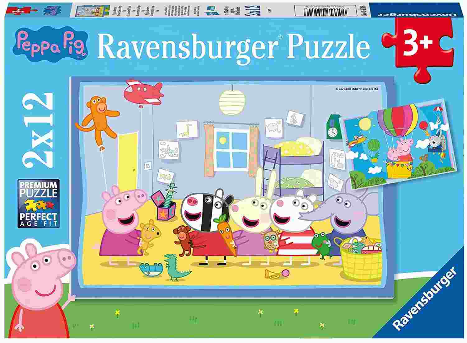 Puzzle 2x12 Peppa Pig