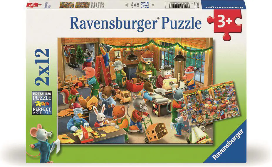 Puzzle Christmas workshop