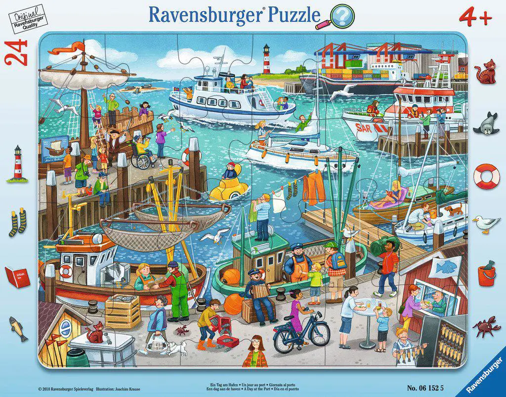 Puzzle One Day at the Harbor