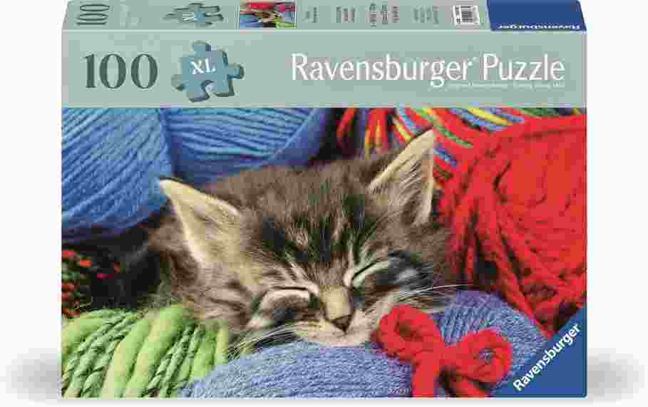 Puzzle Macska egy labdában 100 XXL