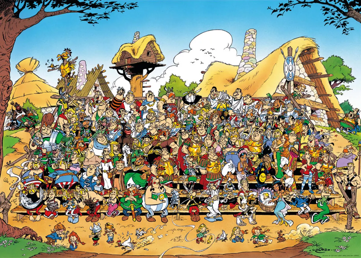Puzzle Asterix: Family Portrait