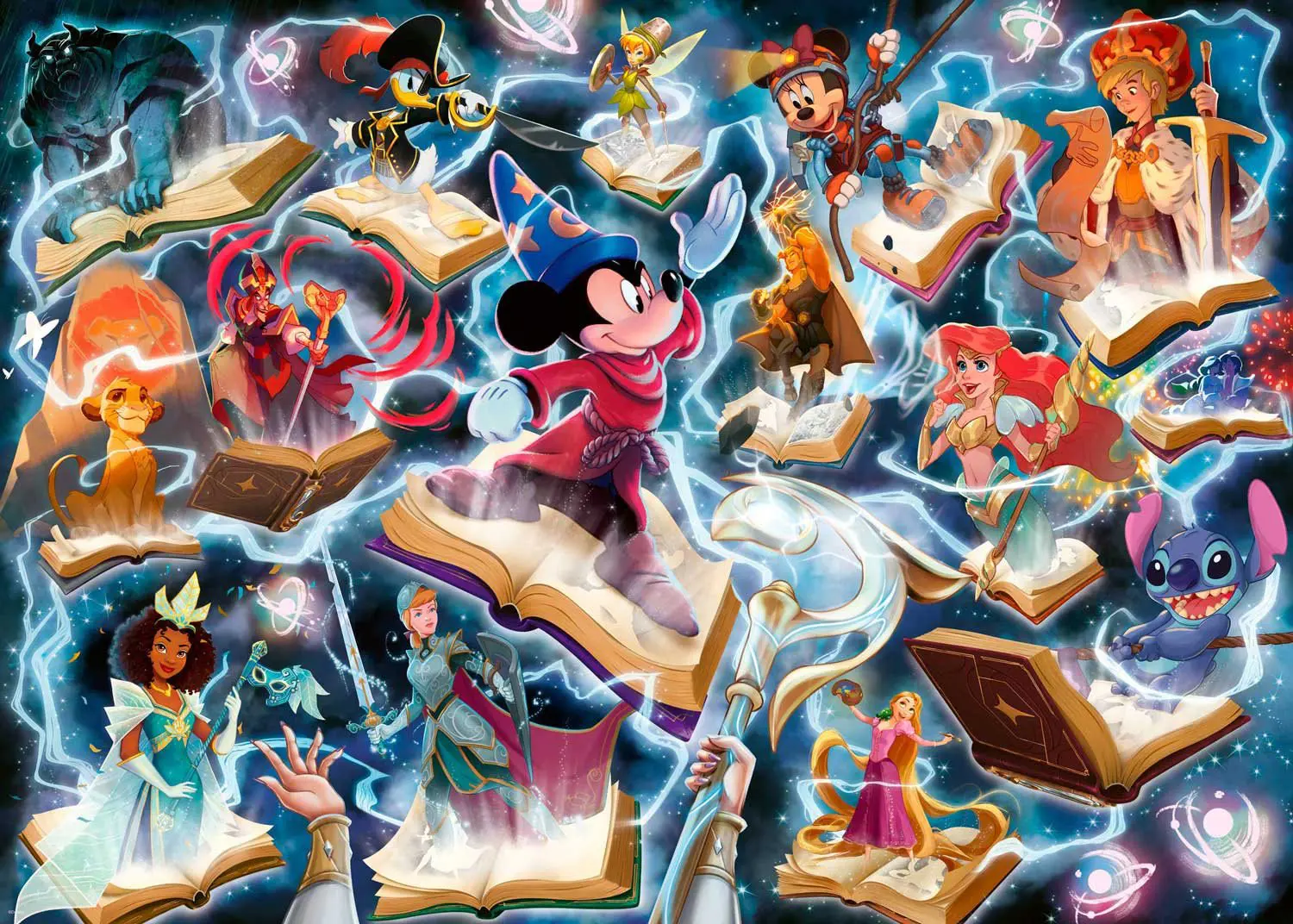 Puzzle Disney Lorcana: Záblesky kráľovstva: STEEL