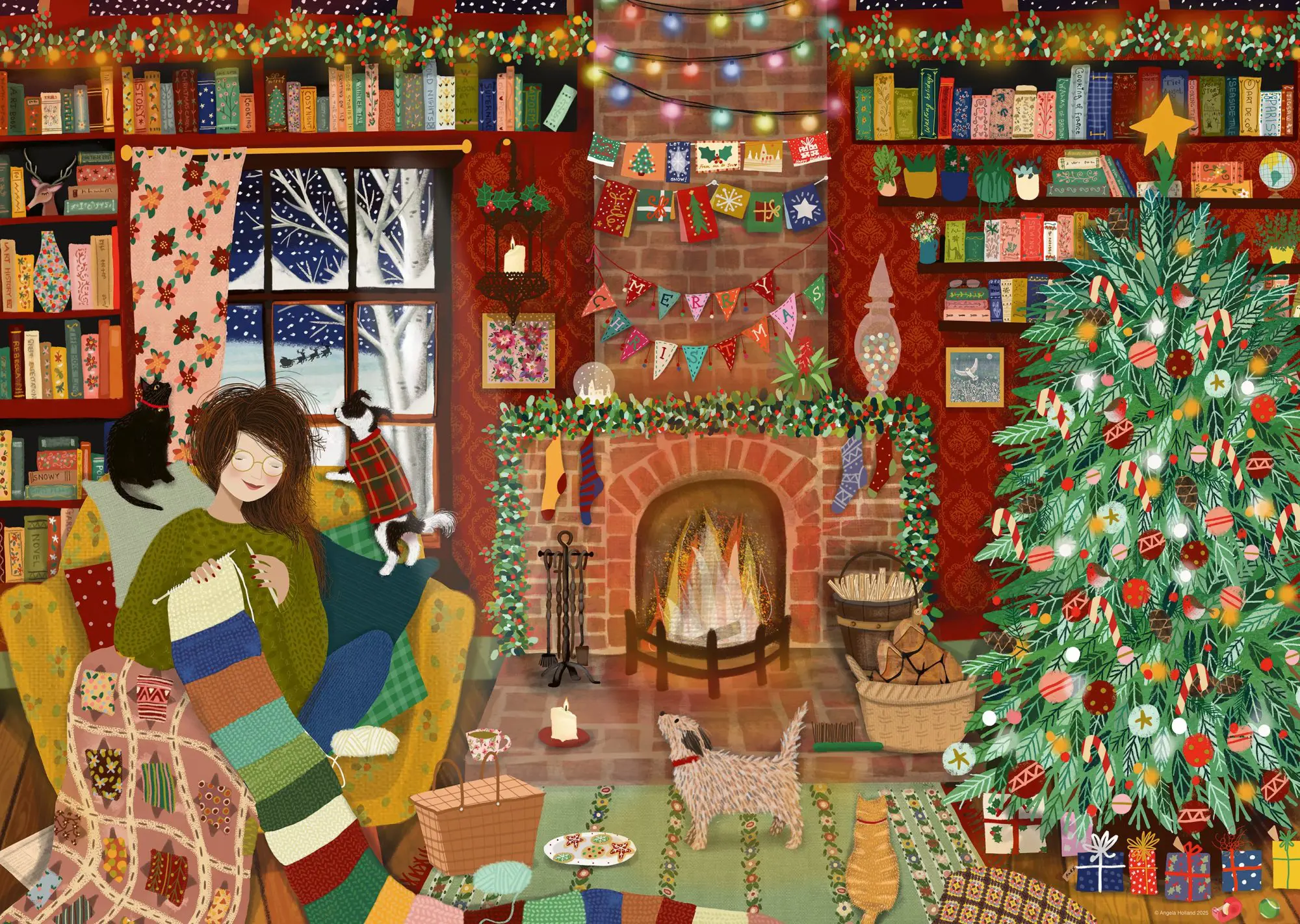 Puzzle Home for Christmas