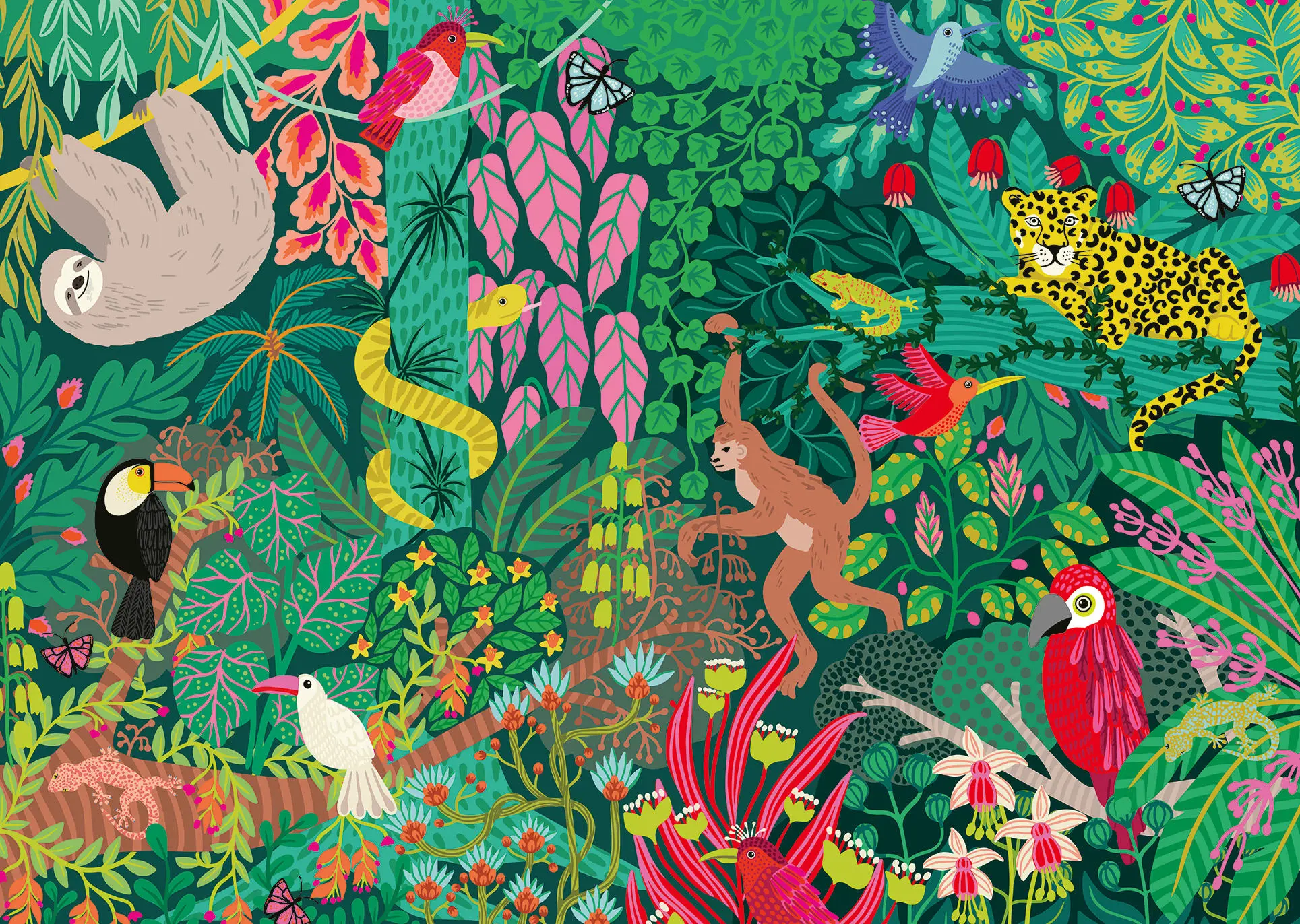 Puzzle Magical Rain Forest