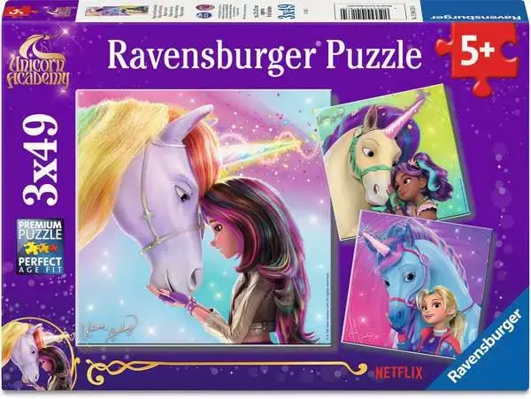 Puzzle 3x49 Unicorn Academy