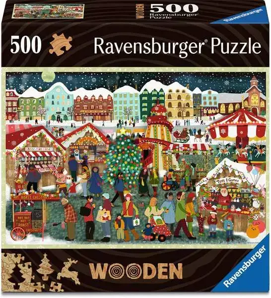 Puzzle Christmas wooden
